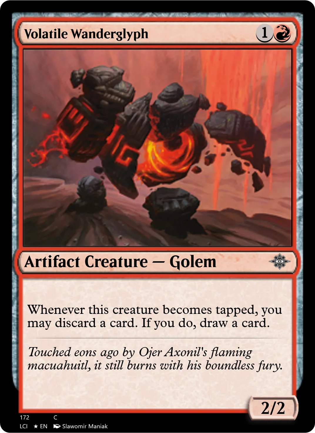 Volatile Wanderglyph