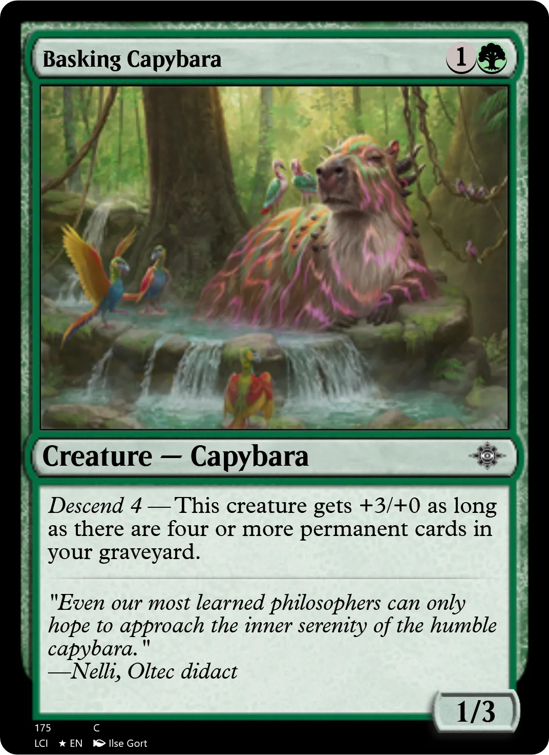 Basking Capybara