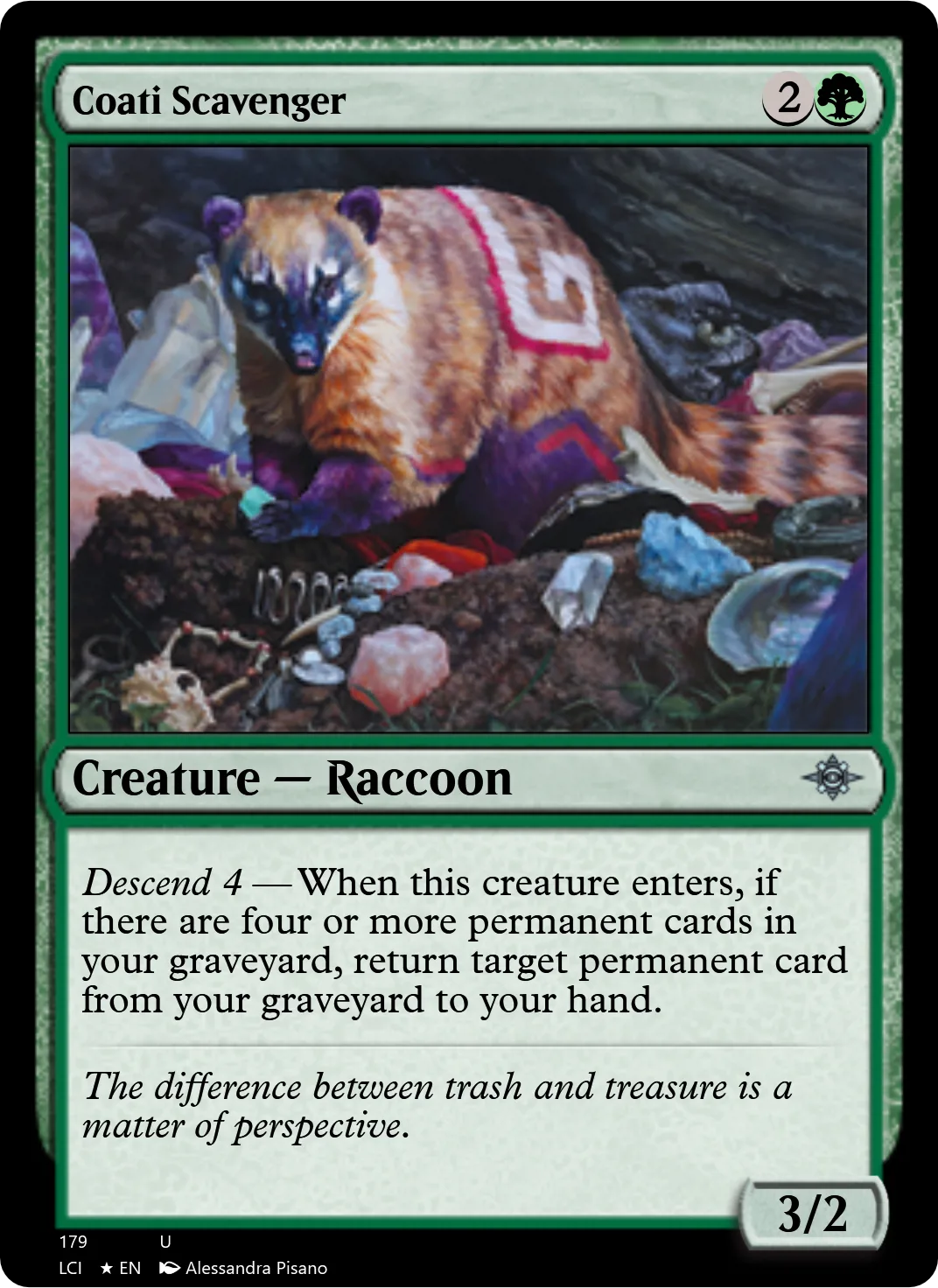 Coati Scavenger