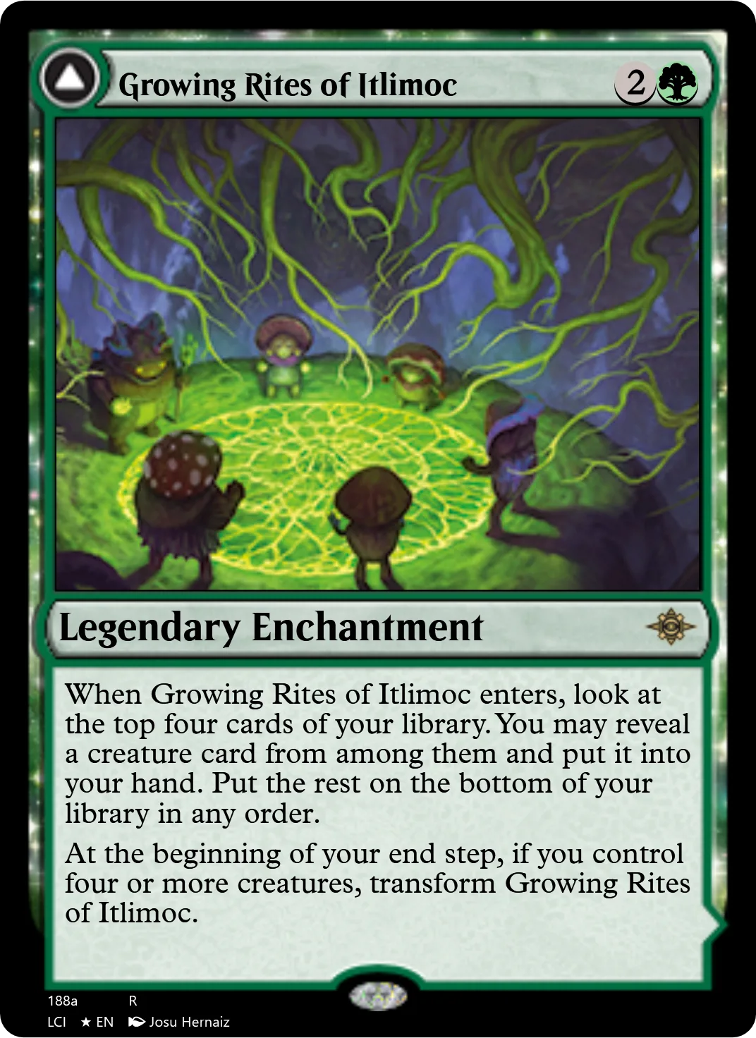 Growing Rites of Itlimoc