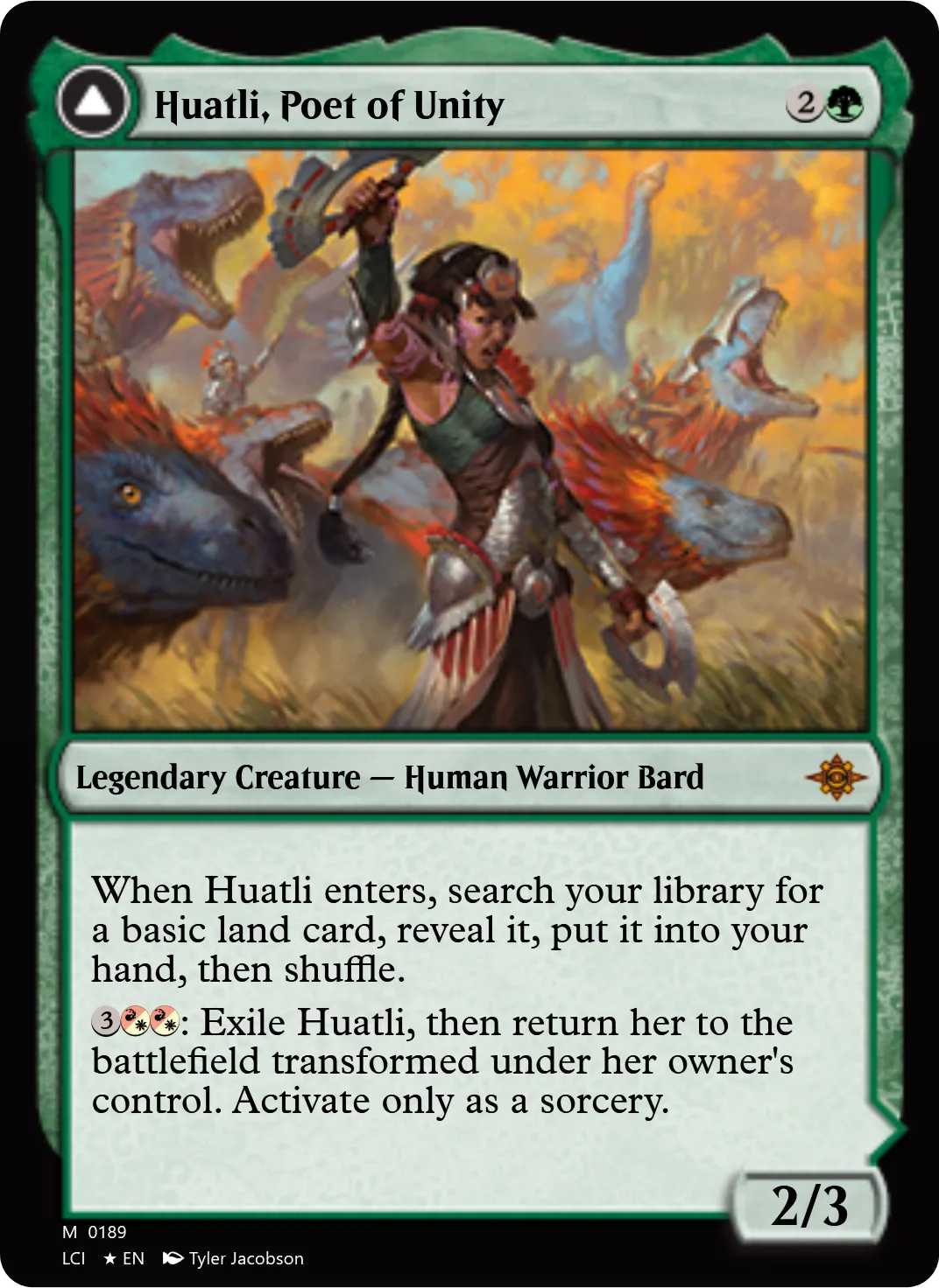 Huatli, Poet of Unity