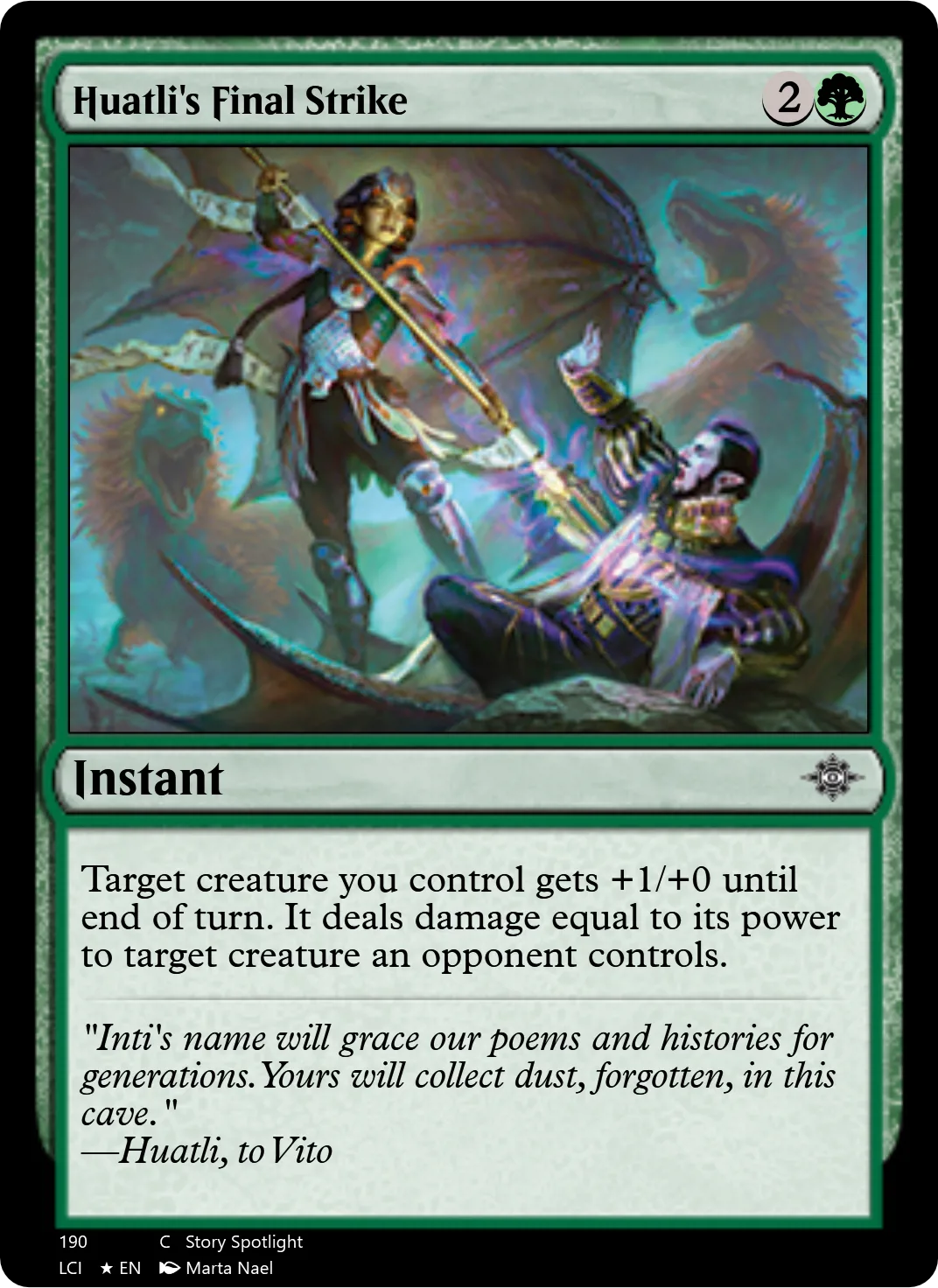 Huatli's Final Strike