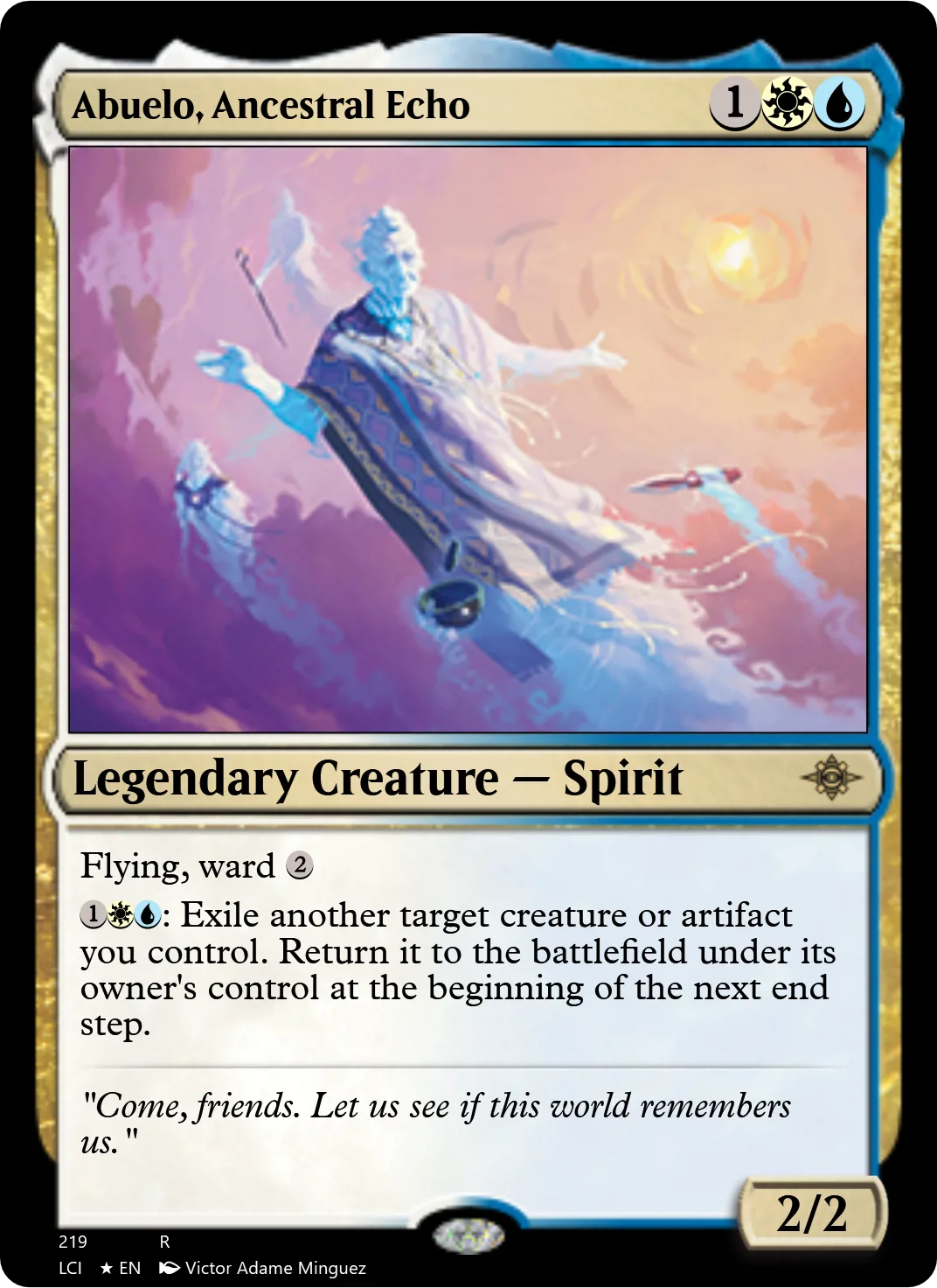 Abuelo, Ancestral Echo