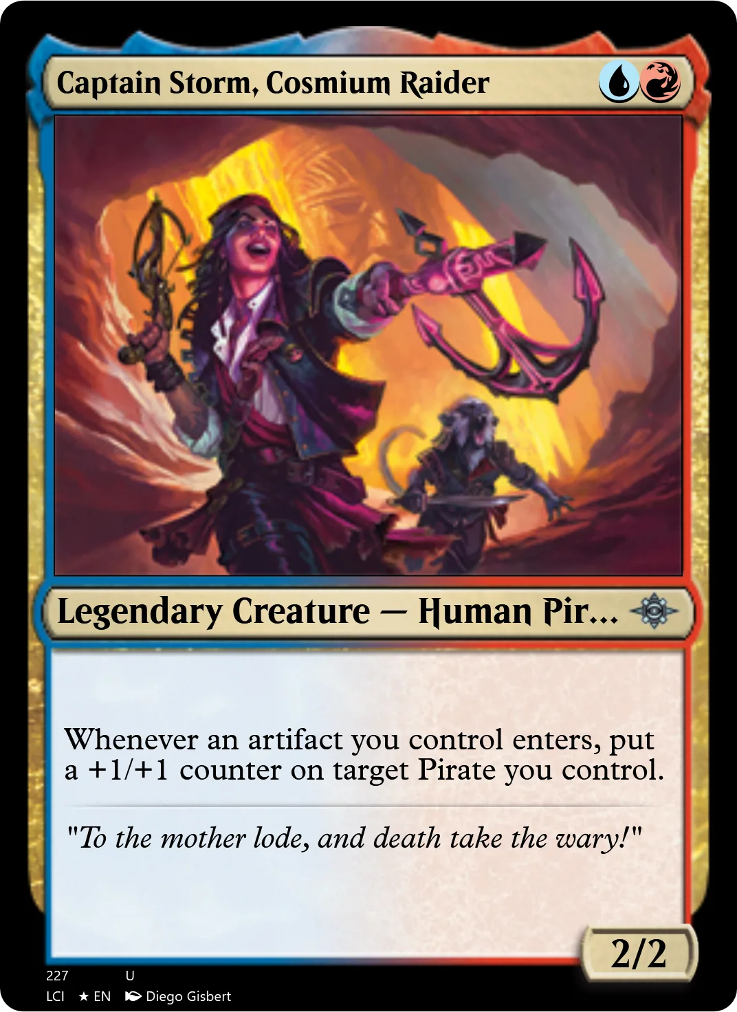 Captain Storm, Cosmium Raider