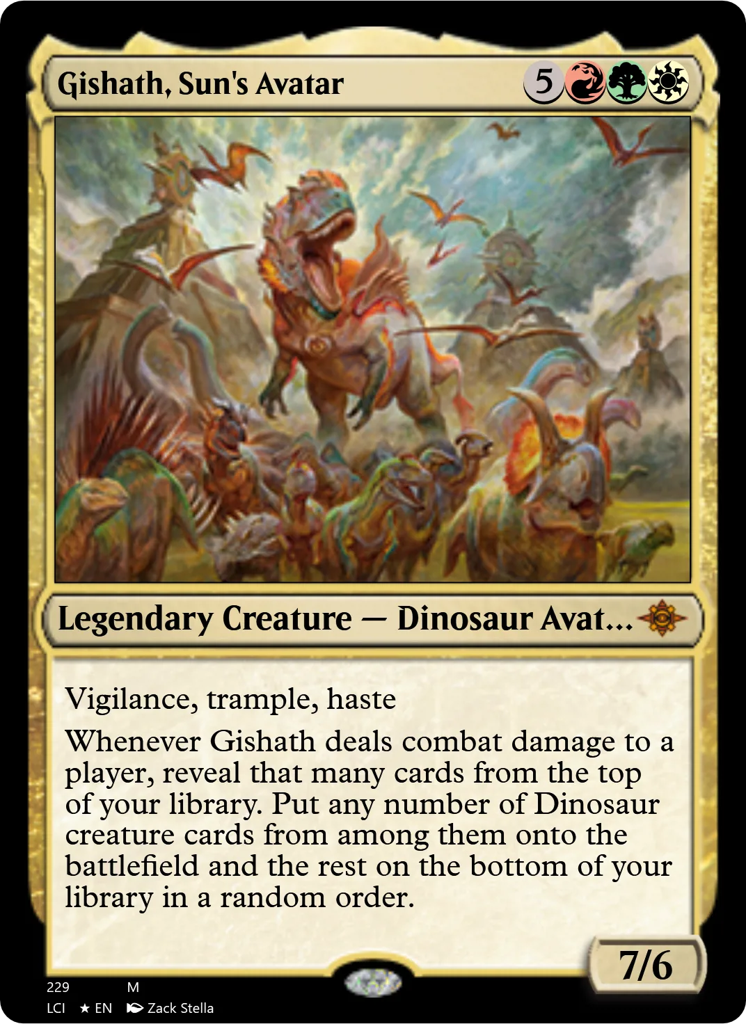 Gishath, Sun's Avatar