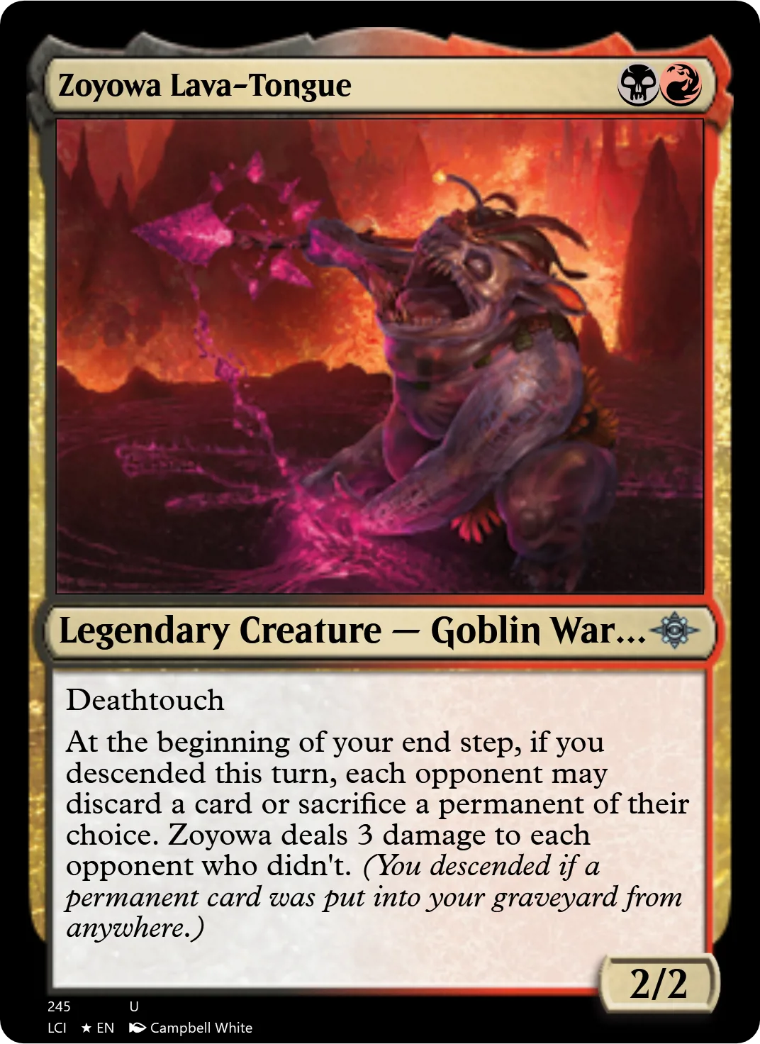 Zoyowa Lava-Tongue