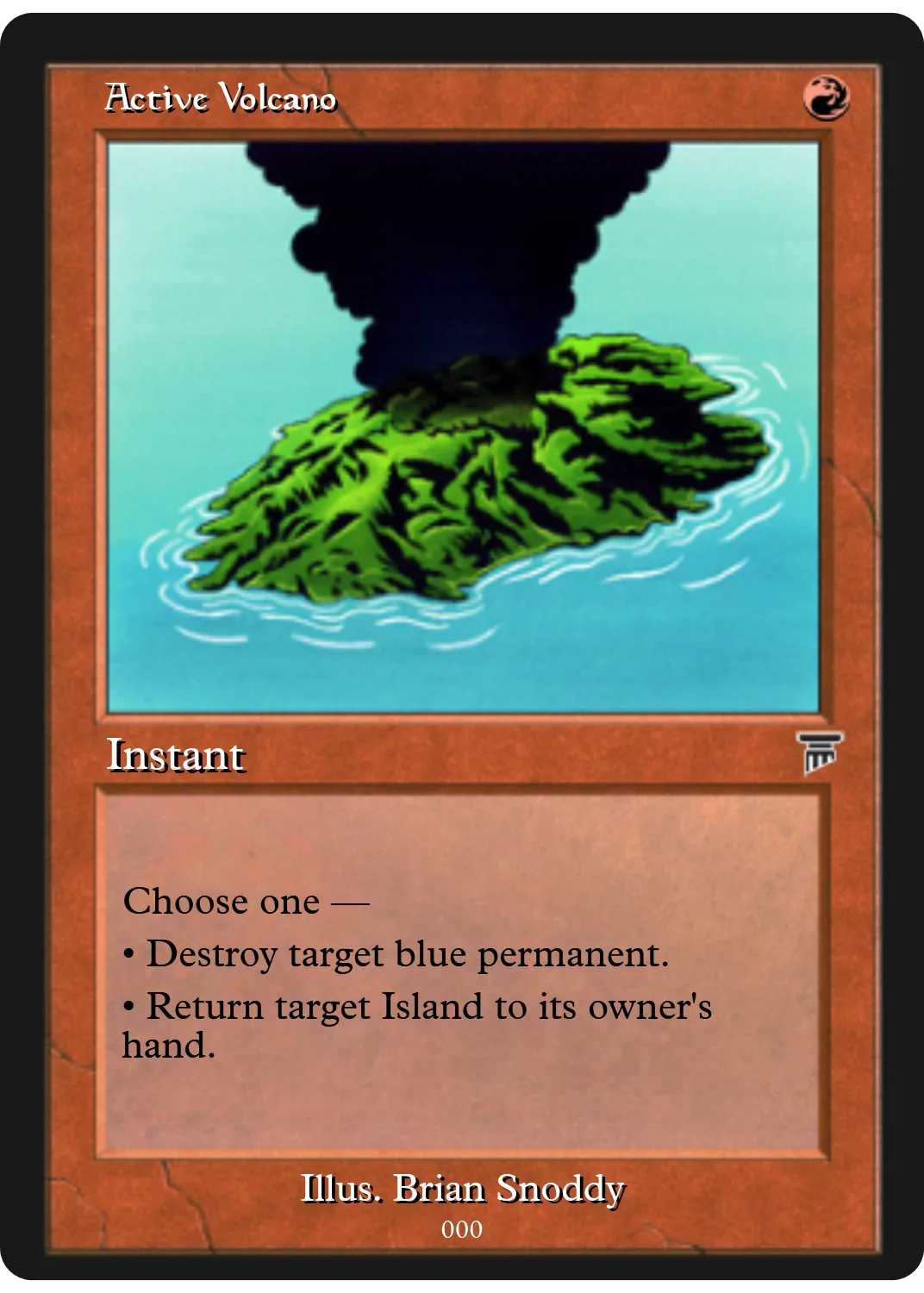 Active Volcano