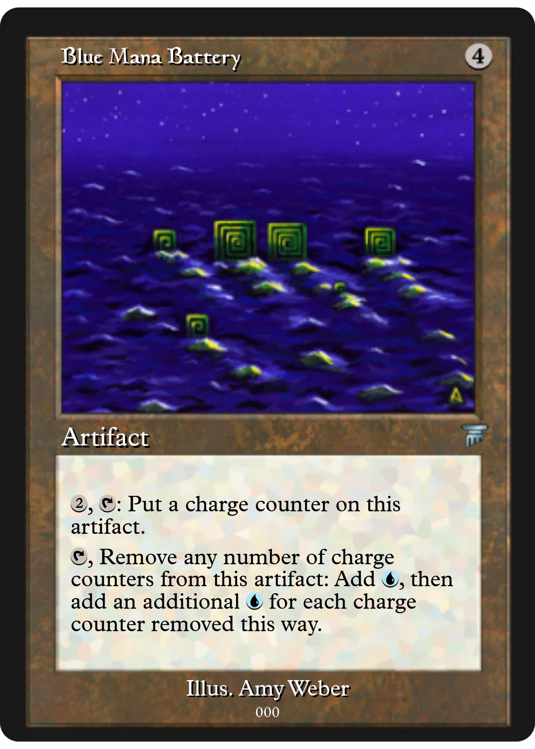 Blue Mana Battery