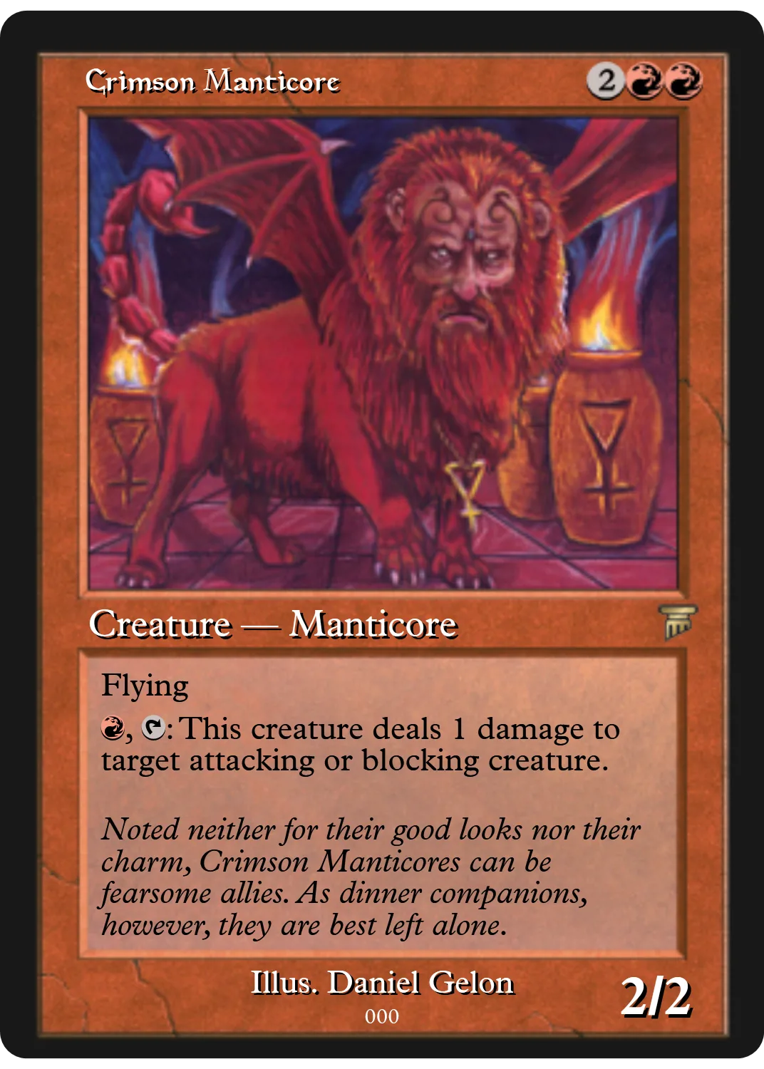 Crimson Manticore