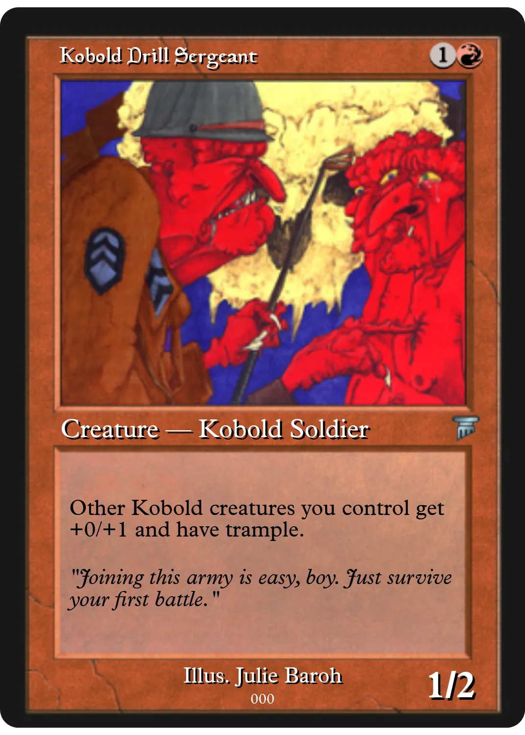 Kobold Drill Sergeant