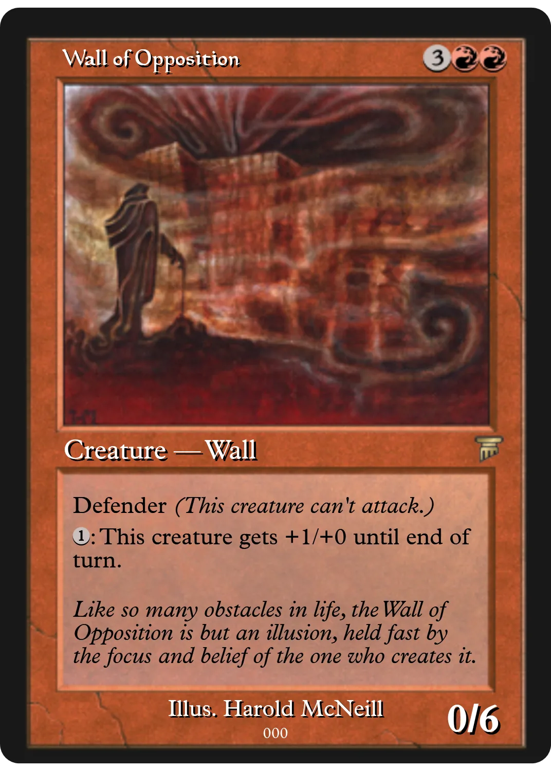 Wall of Opposition