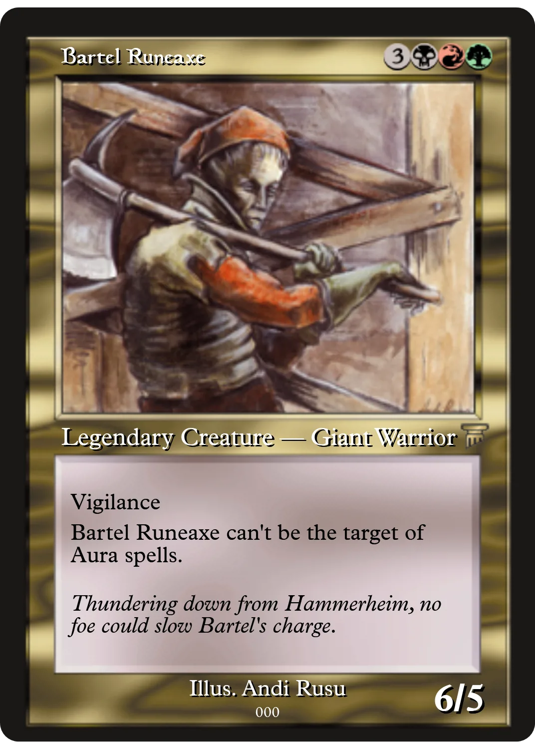 Bartel Runeaxe