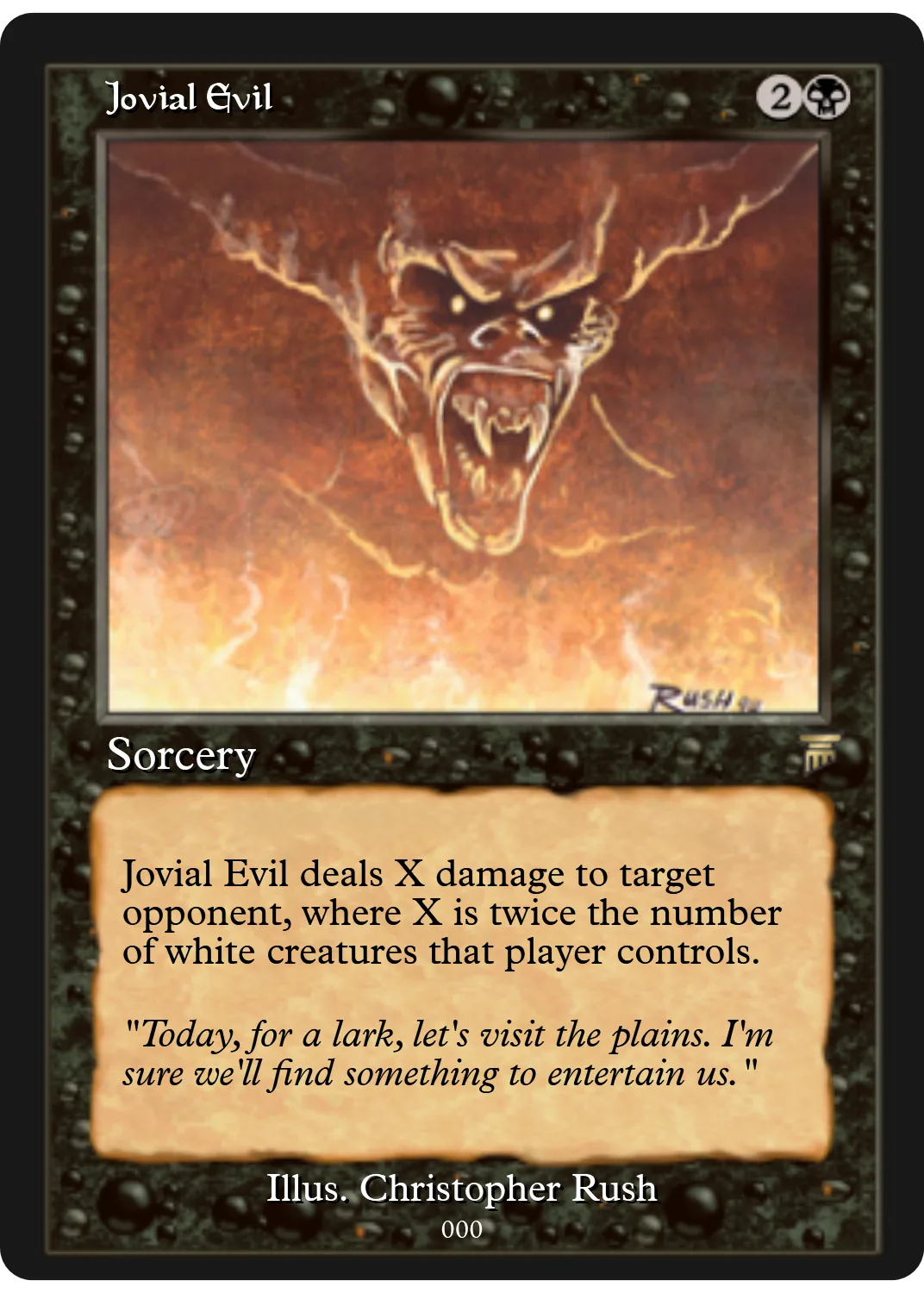 Jovial Evil