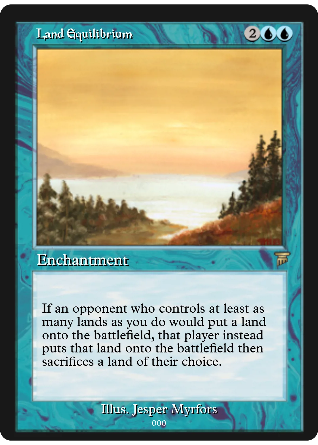 Land Equilibrium
