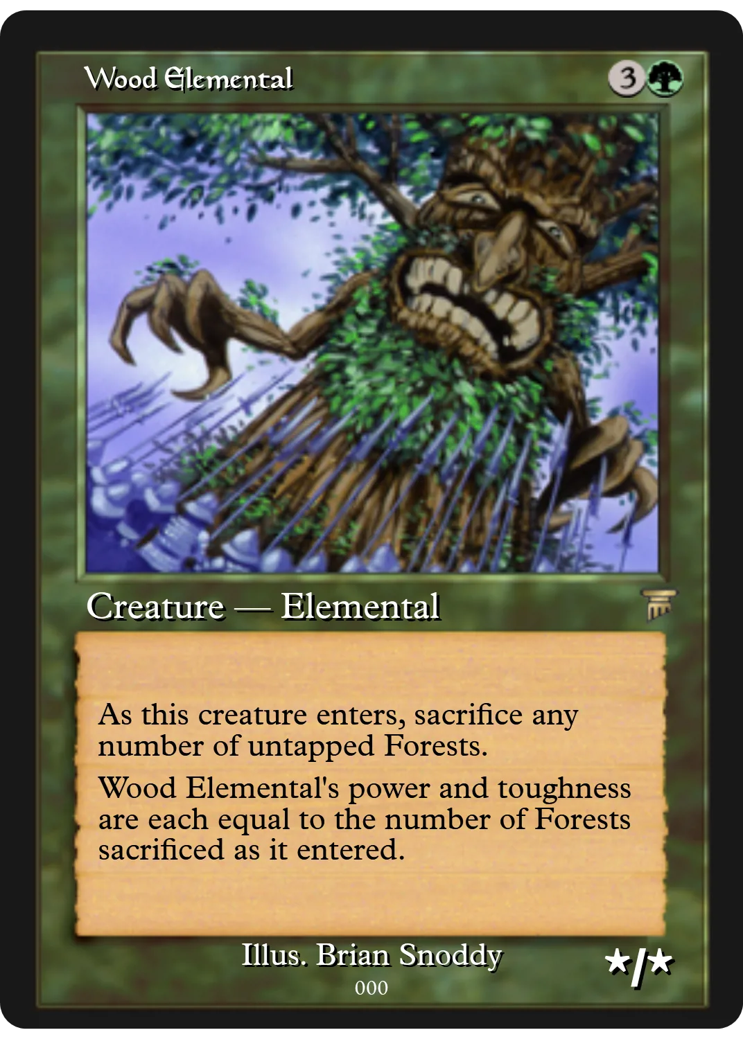 Wood Elemental