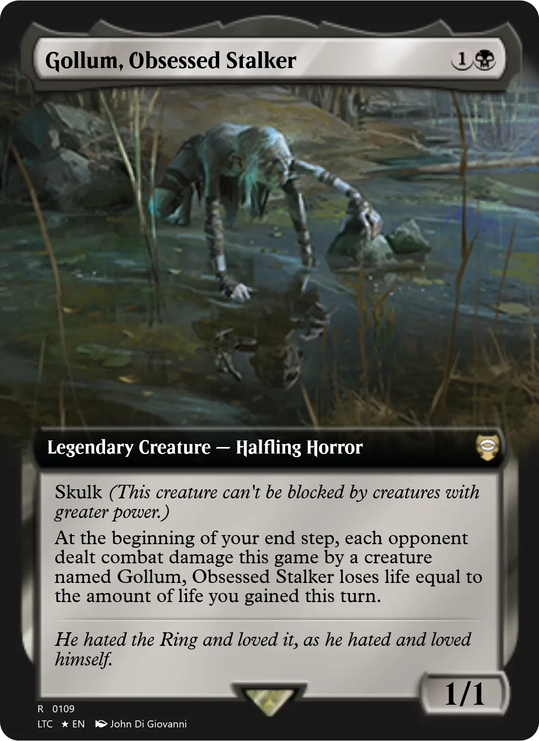 Gollum, Obsessed Stalker