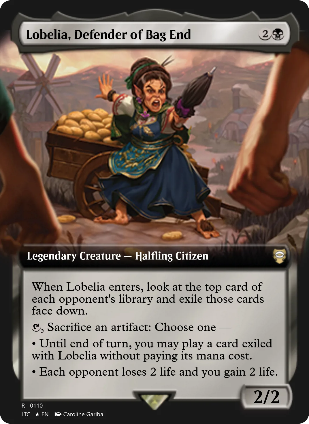 Lobelia, Defender of Bag End