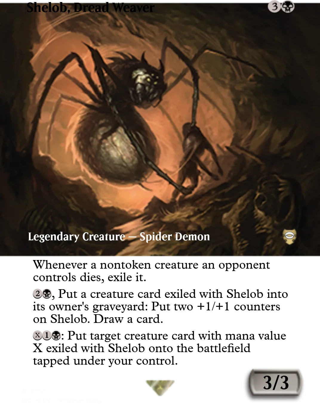 Shelob, Dread Weaver