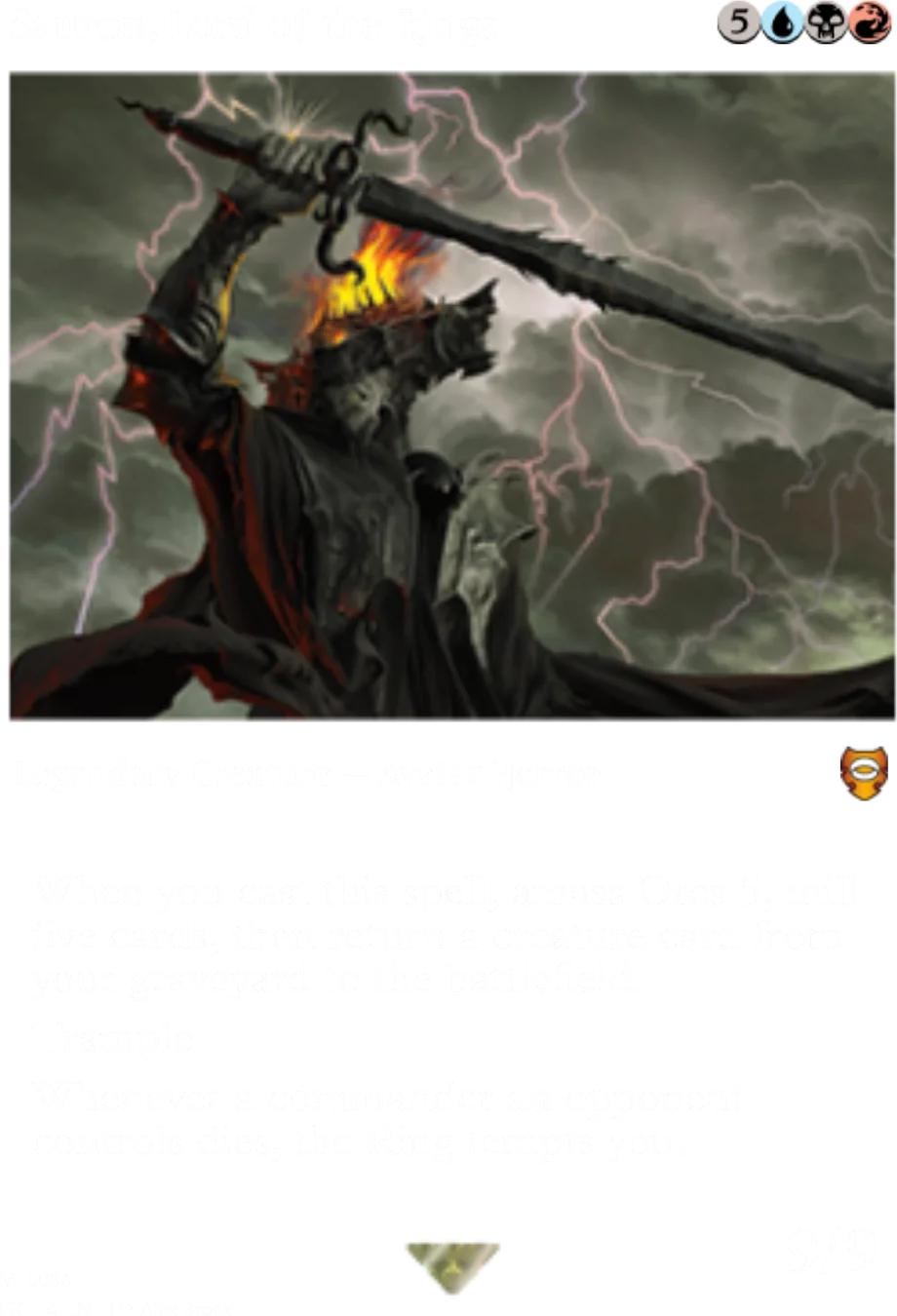 Sauron, Lord of the Rings