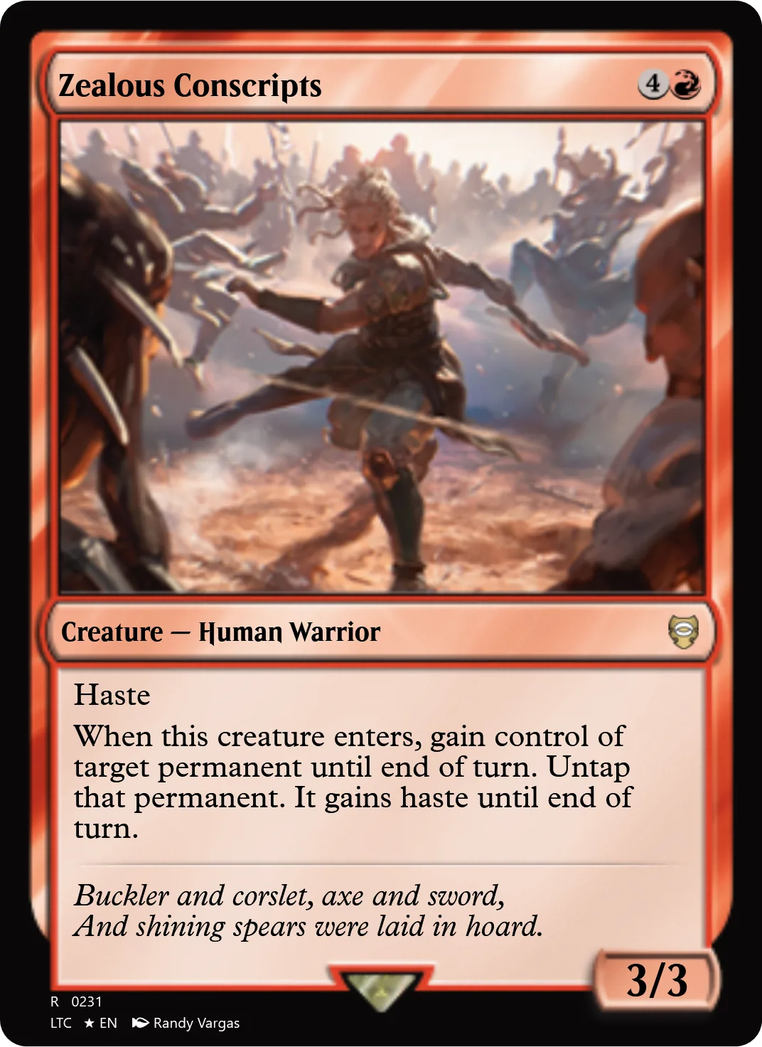 Zealous Conscripts