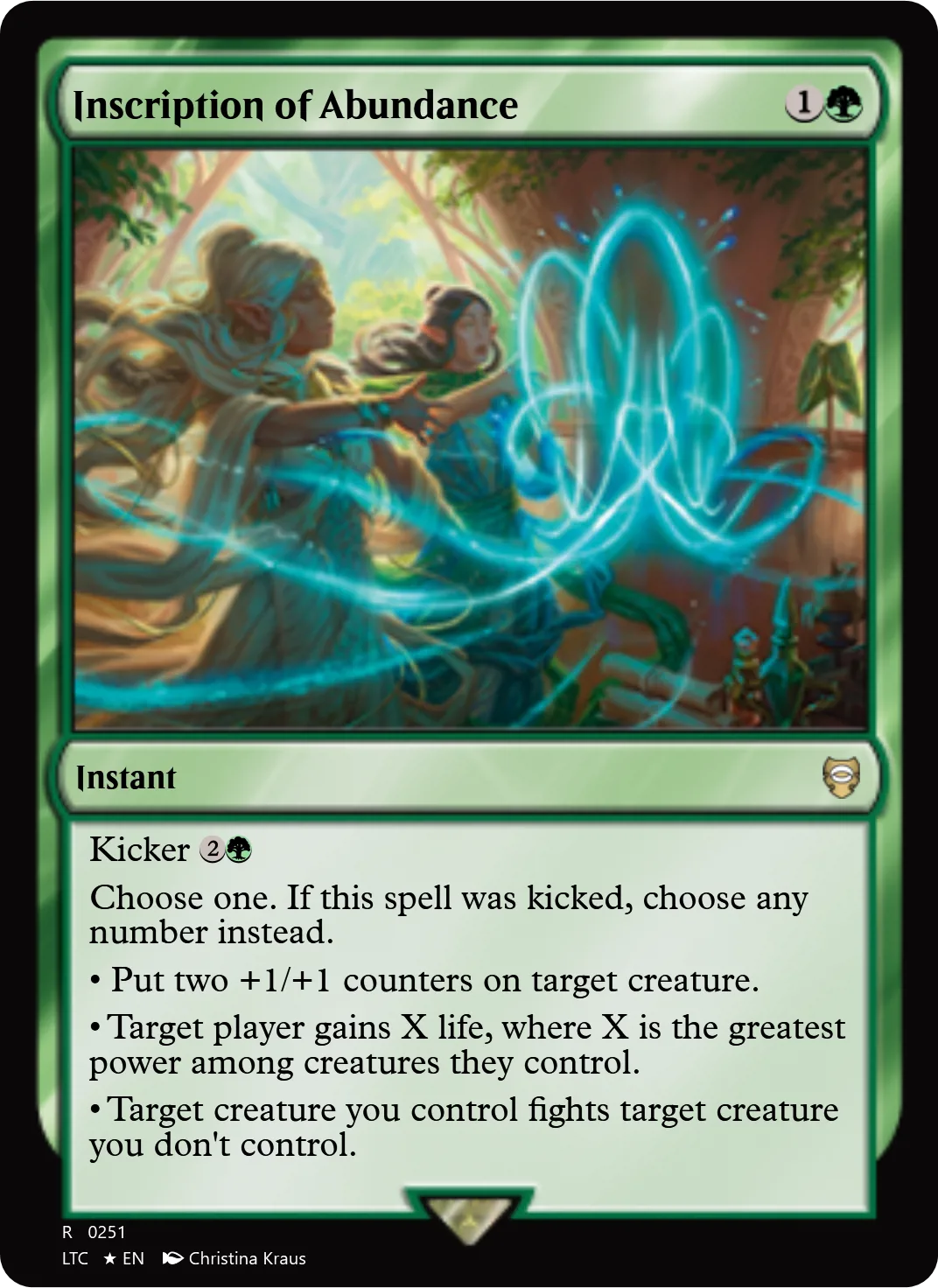 Inscription of Abundance