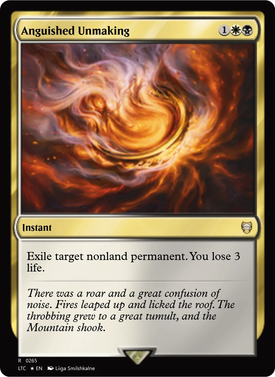 Anguished Unmaking