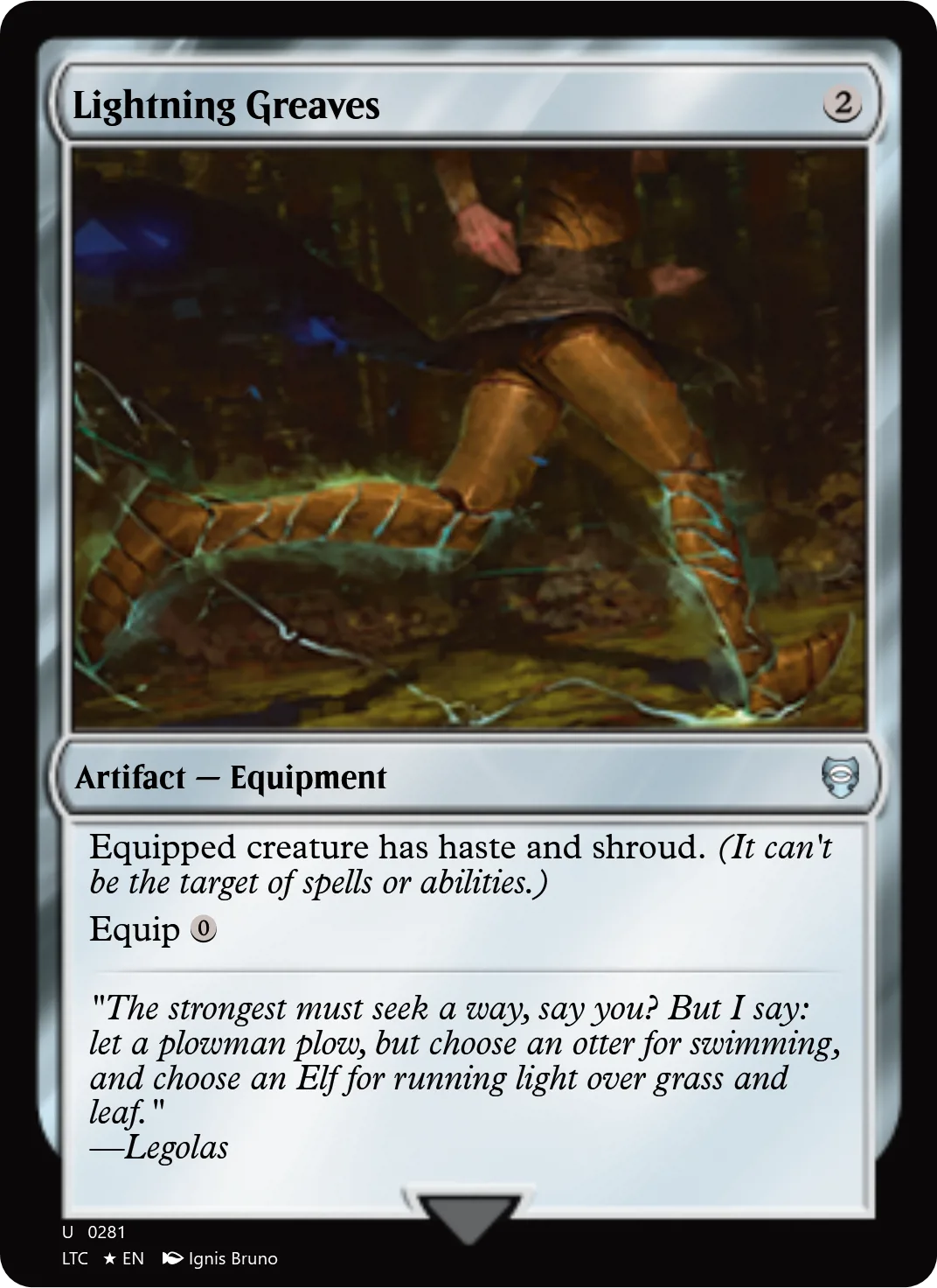 Lightning Greaves