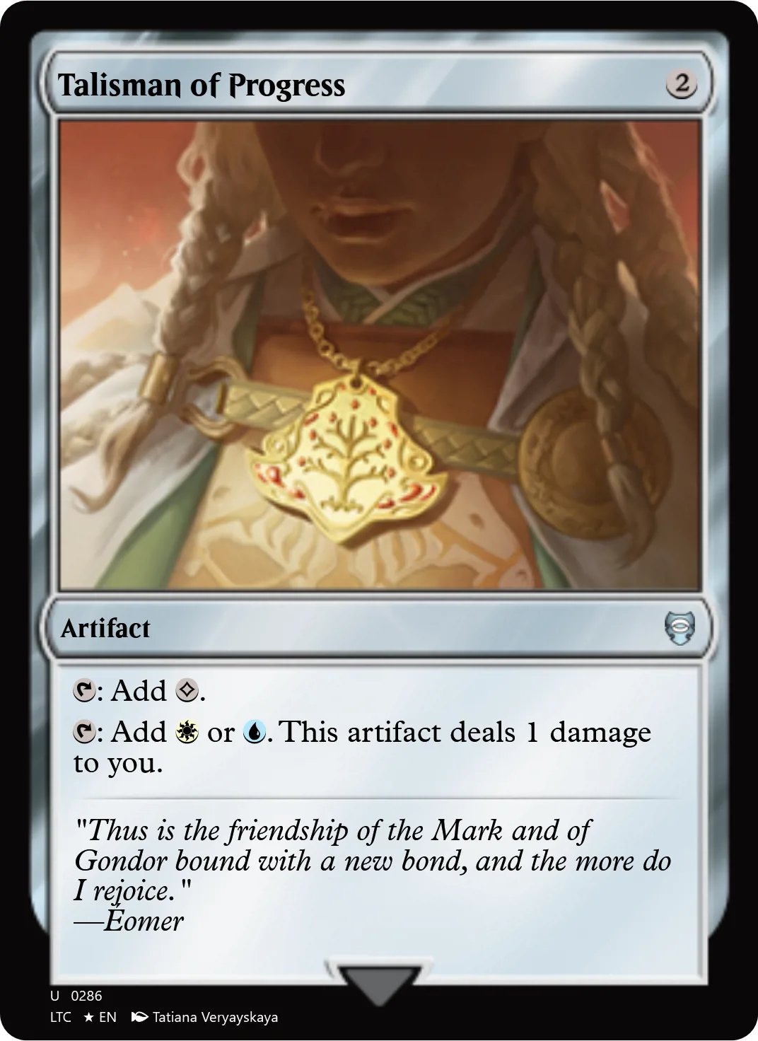 Talisman of Progress