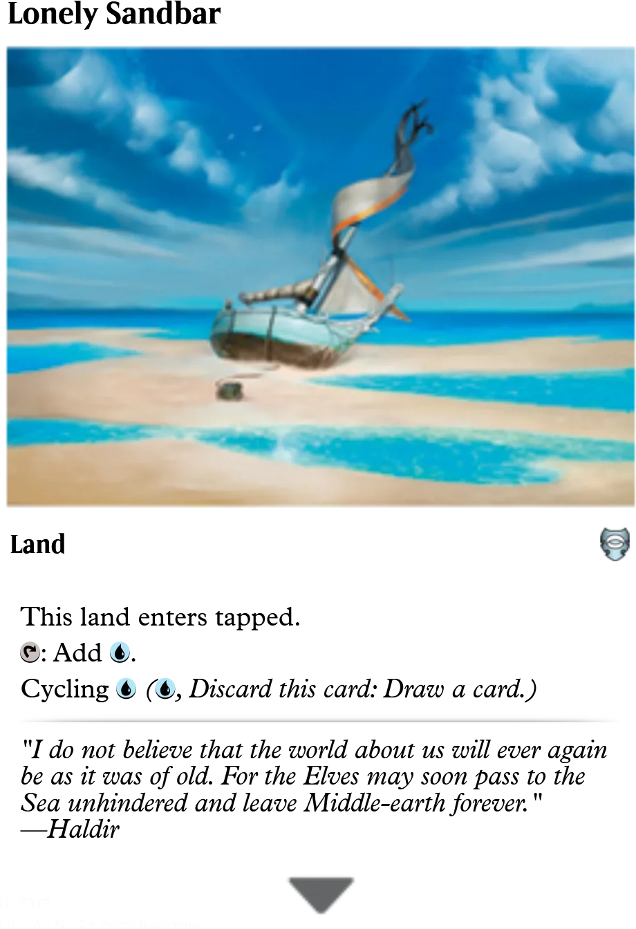 Lonely Sandbar