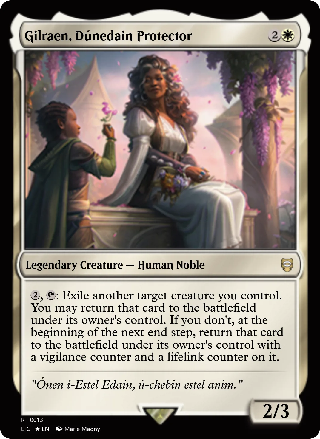 Gilraen, Dúnedain Protector