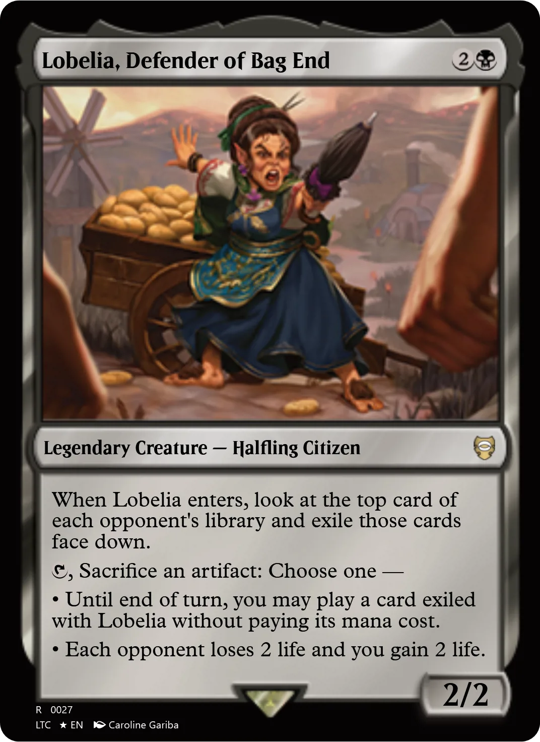 Lobelia, Defender of Bag End