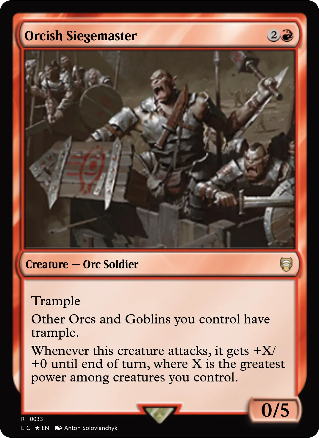 Orcish Siegemaster