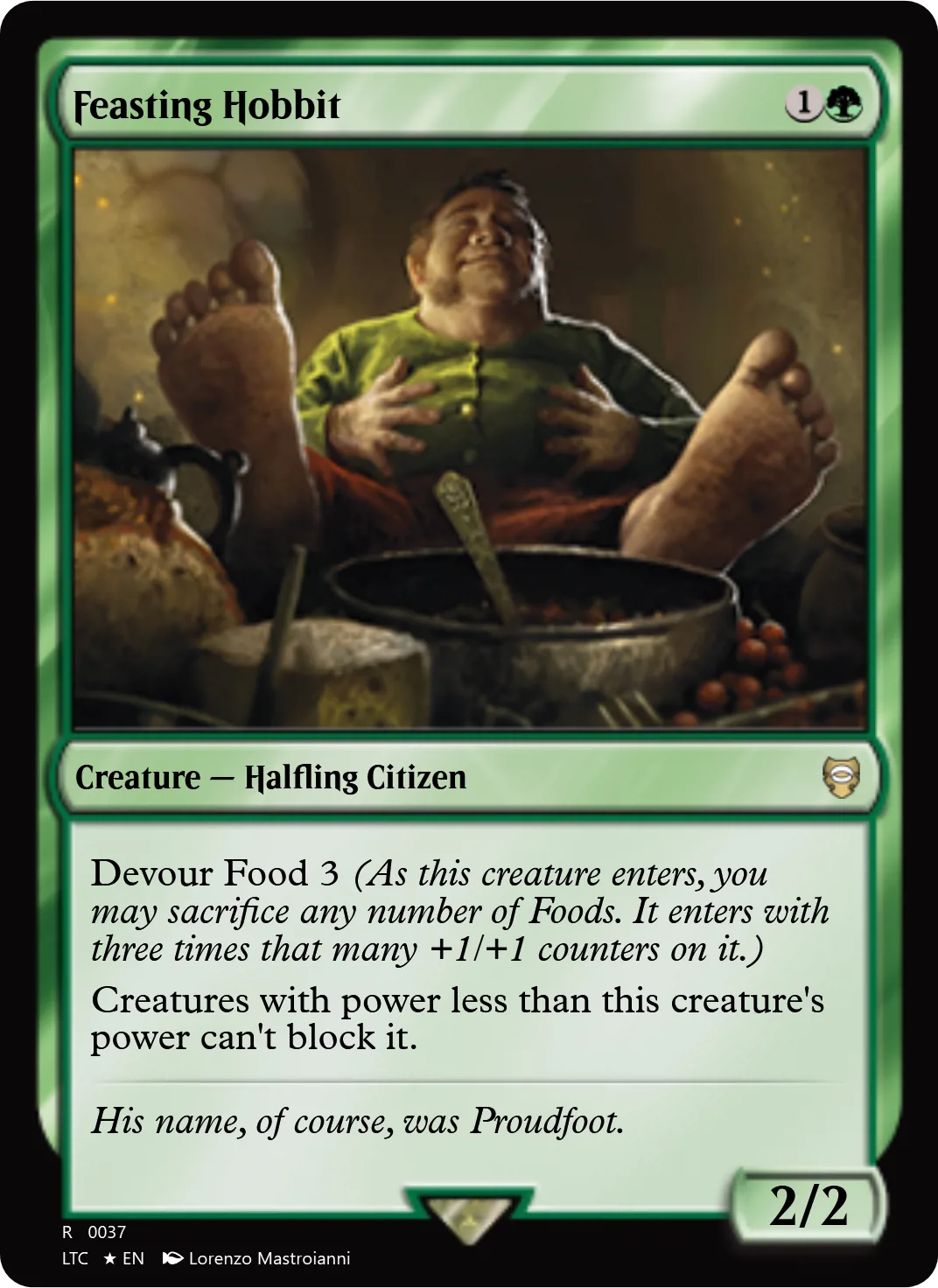 Feasting Hobbit