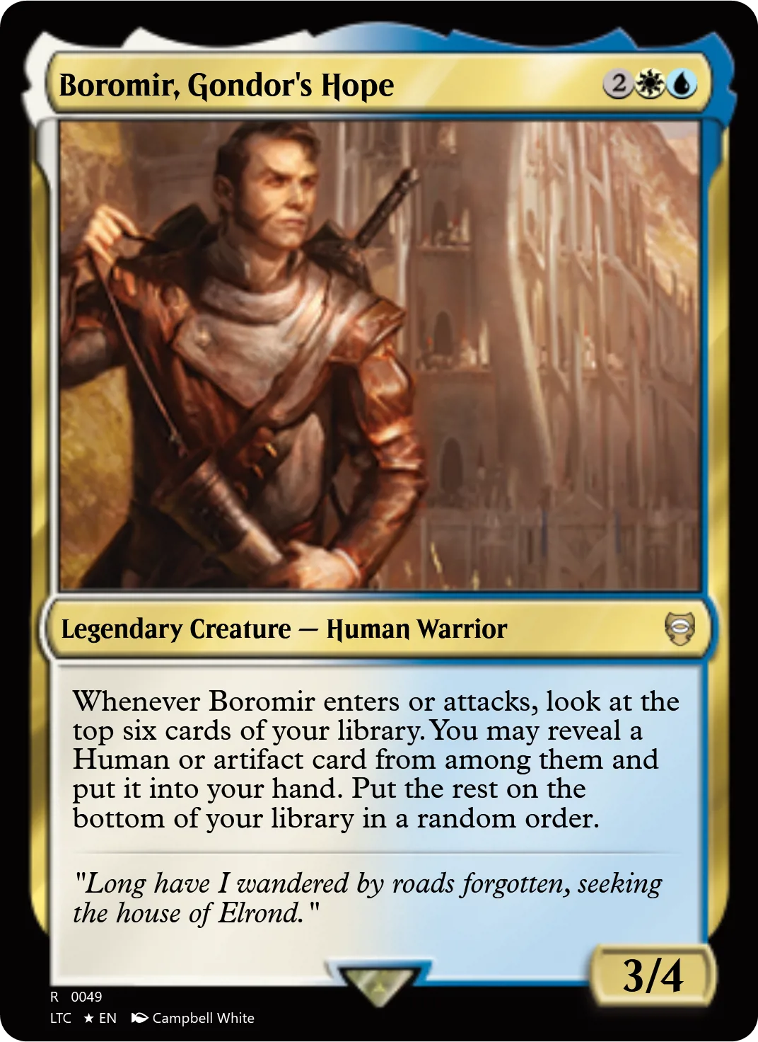 Boromir, Gondor's Hope