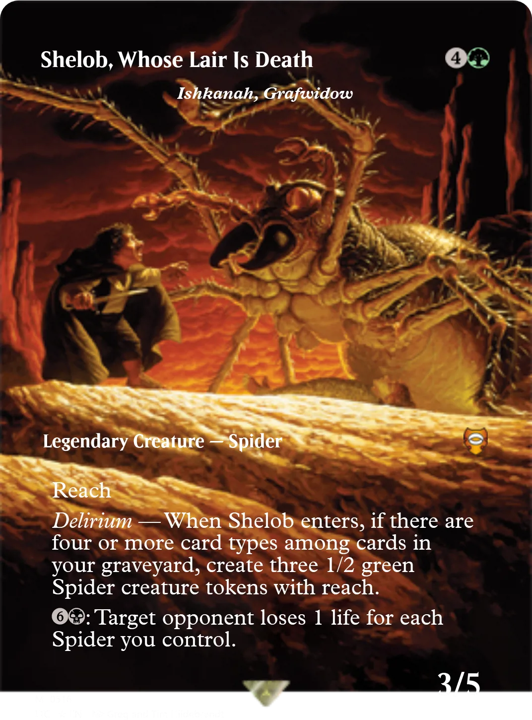 Ishkanah, Grafwidow