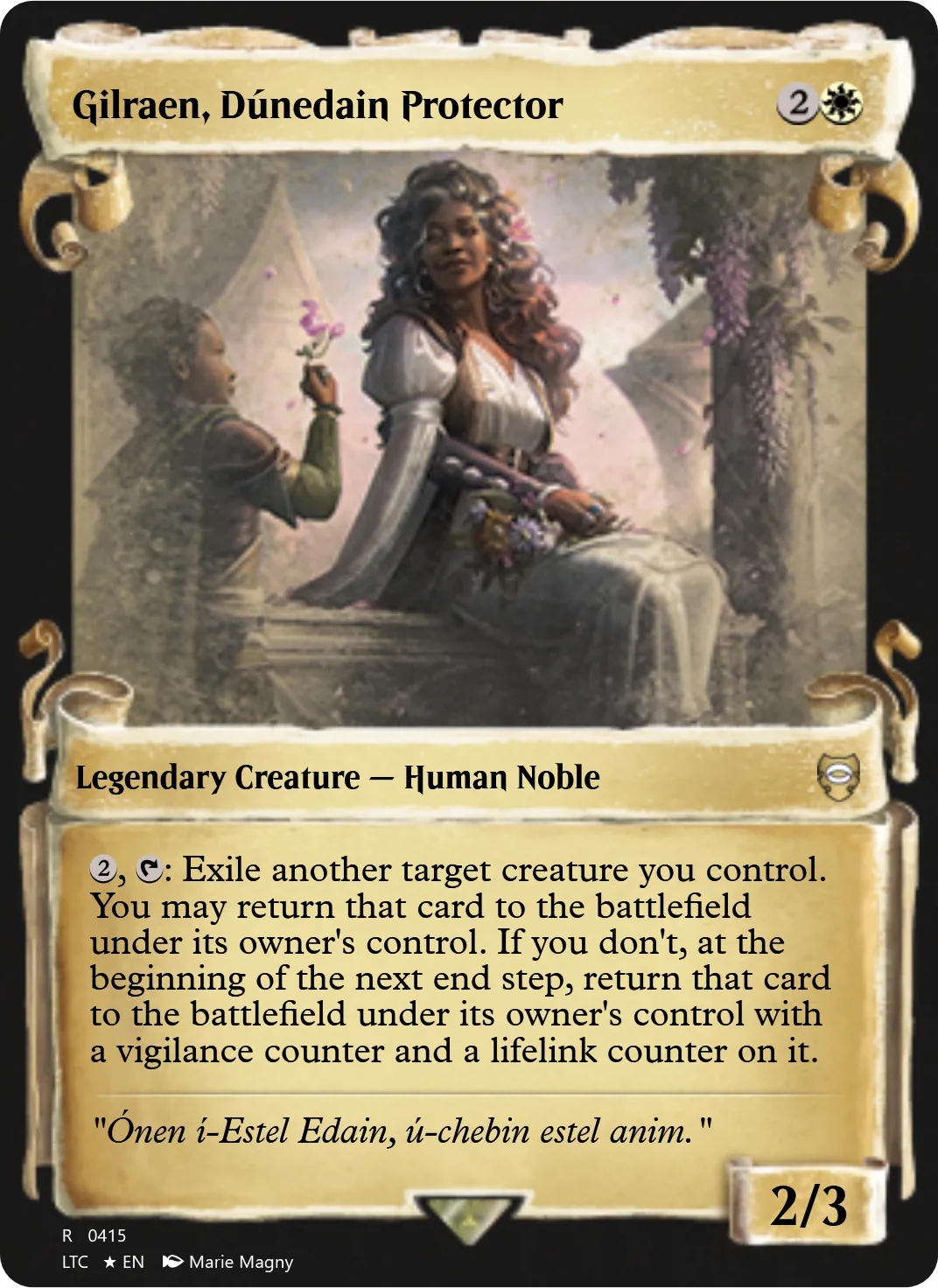 Gilraen, Dúnedain Protector