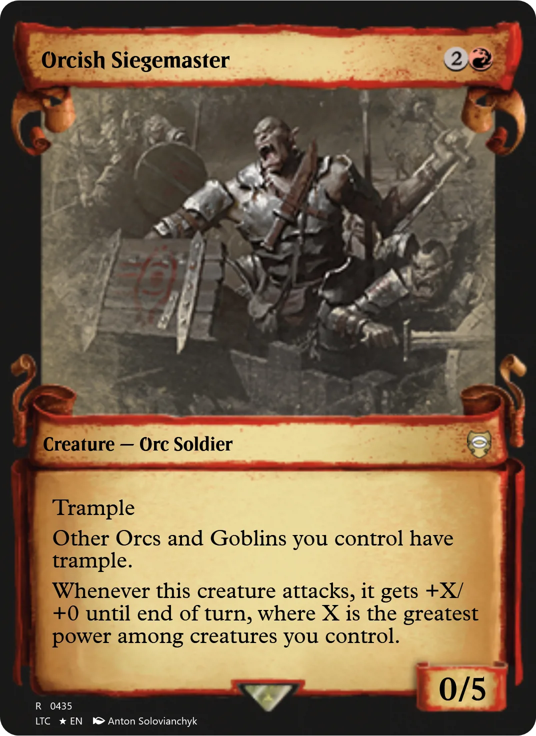 Orcish Siegemaster