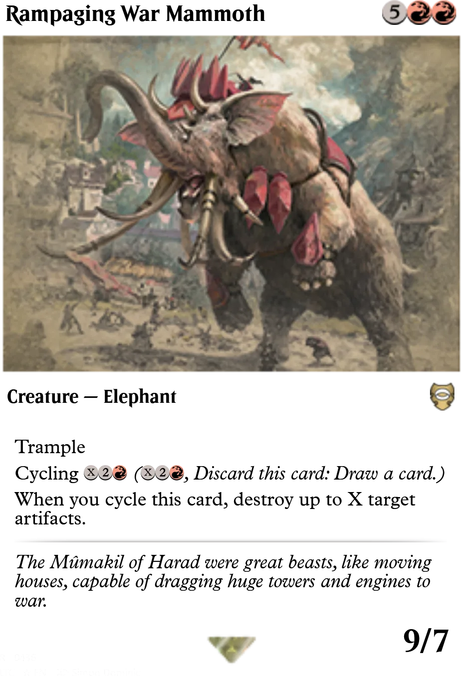Rampaging War Mammoth