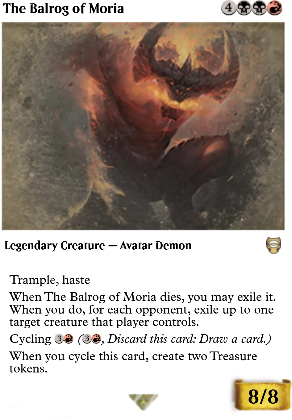 The Balrog of Moria