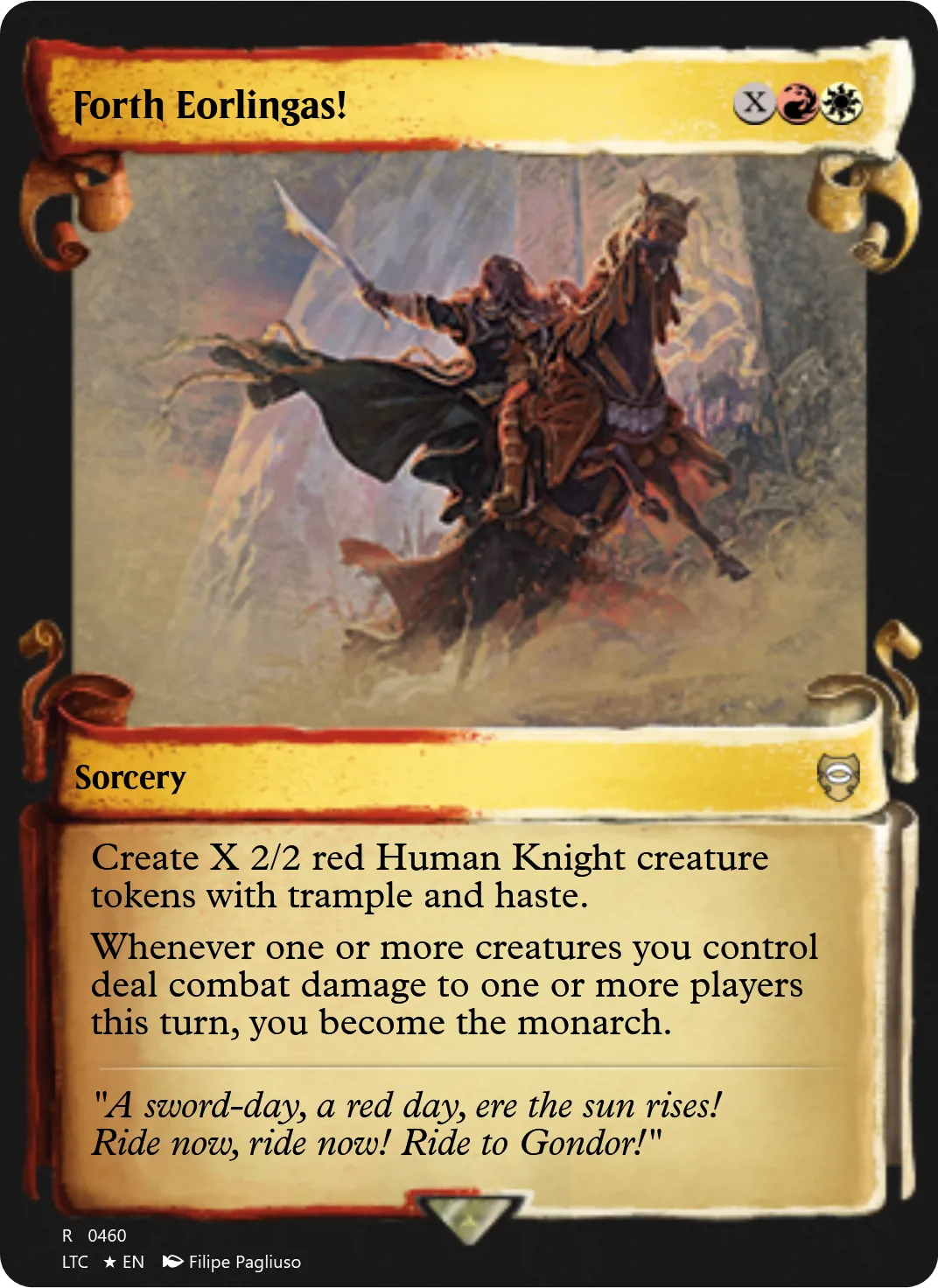 Forth Eorlingas!