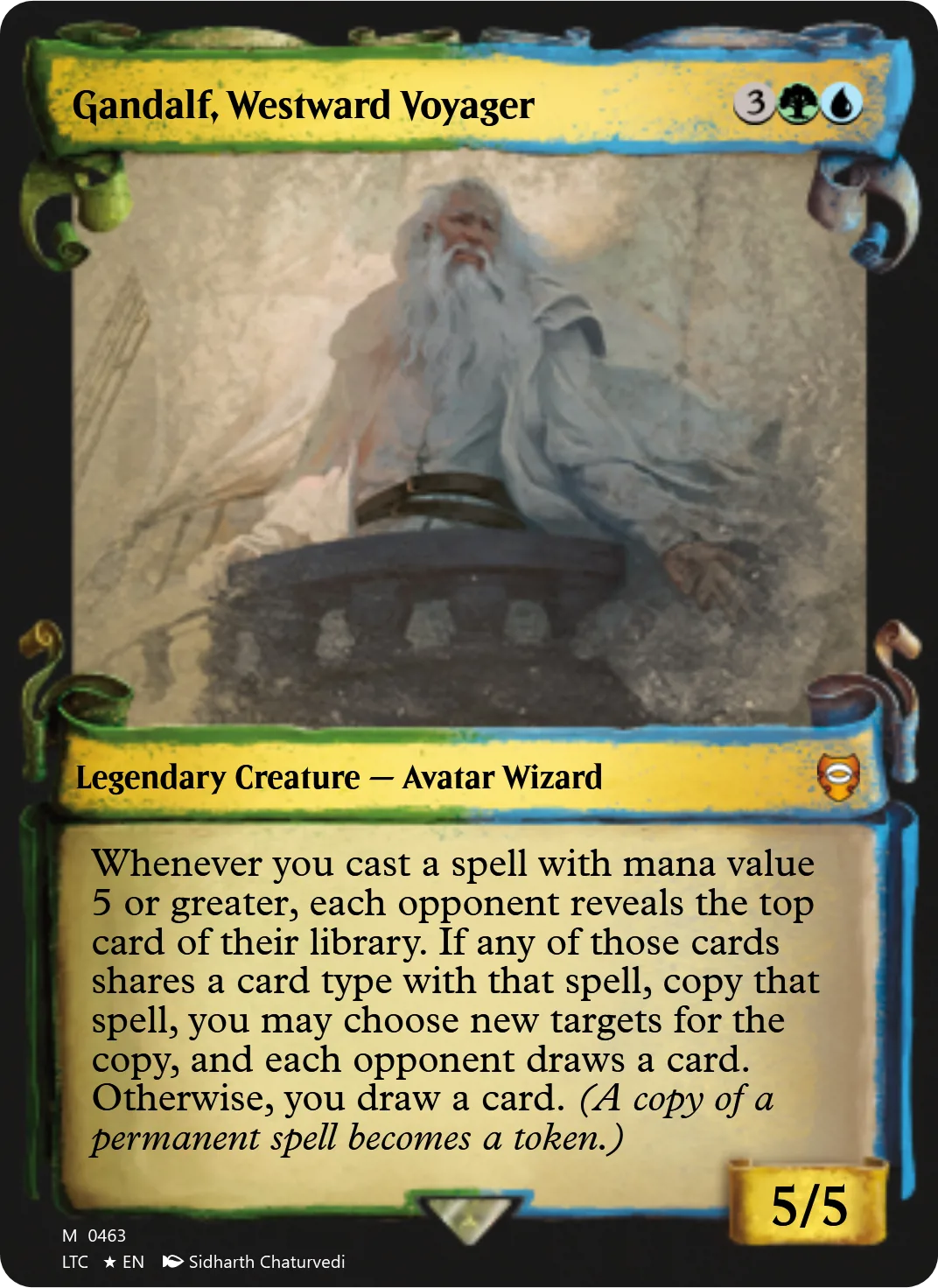 Gandalf, Westward Voyager