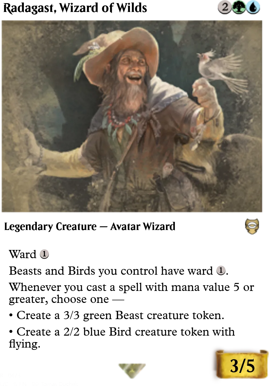 Radagast, Wizard of Wilds