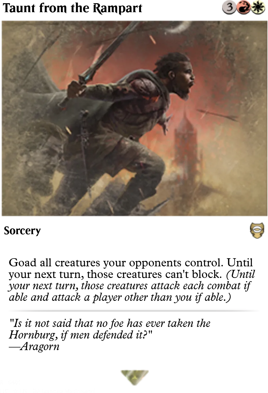Taunt from the Rampart