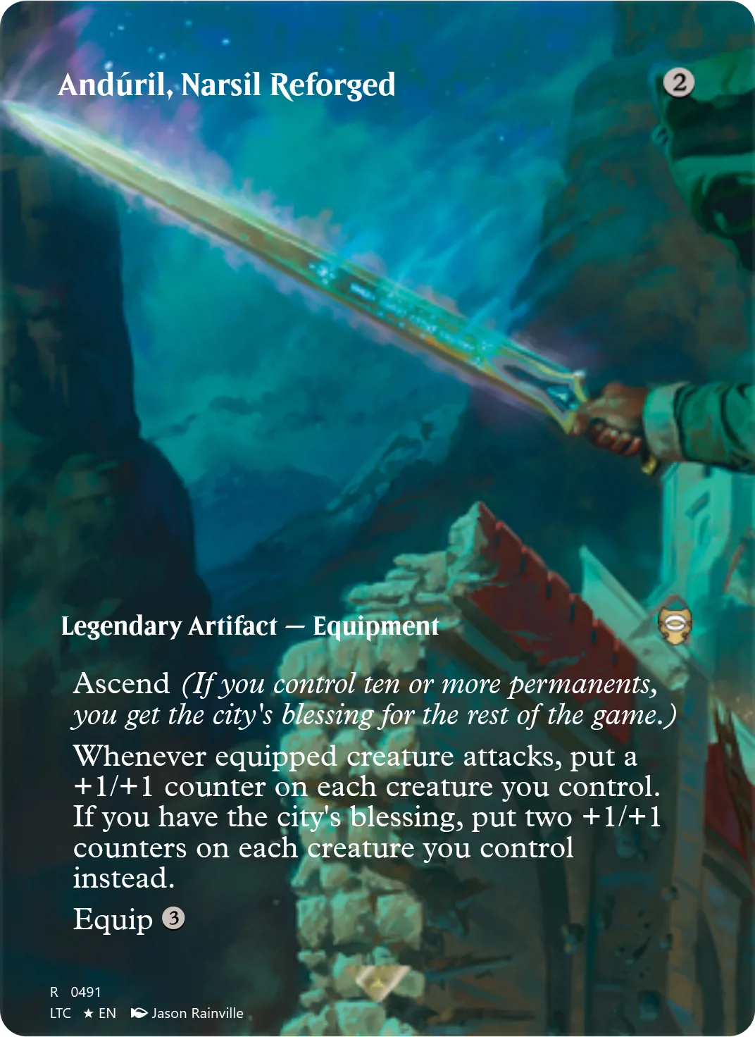 Andúril, Narsil Reforged