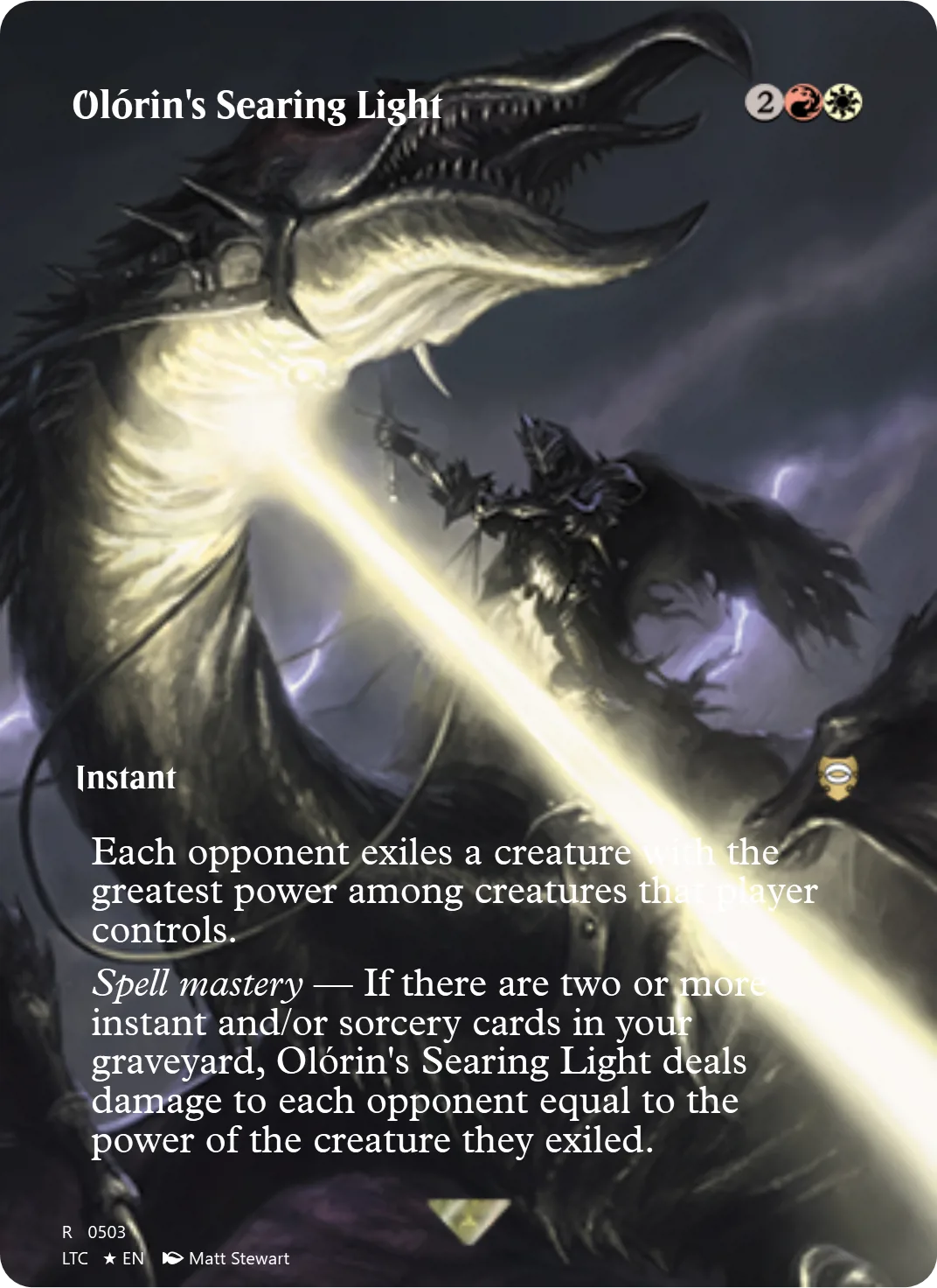 Olórin's Searing Light