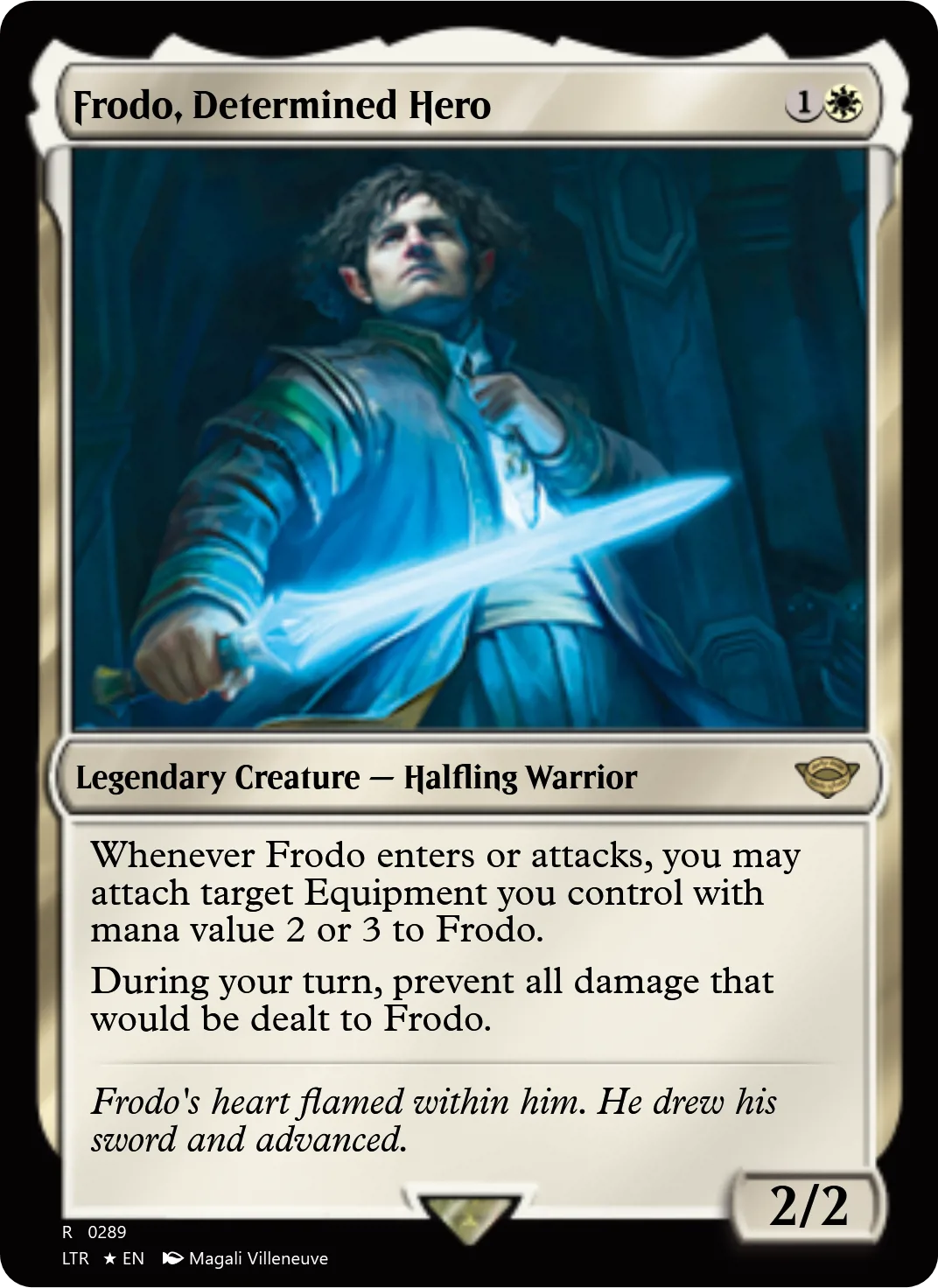 Frodo, Determined Hero