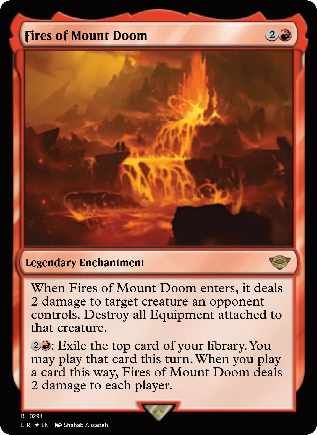 Fires of Mount Doom