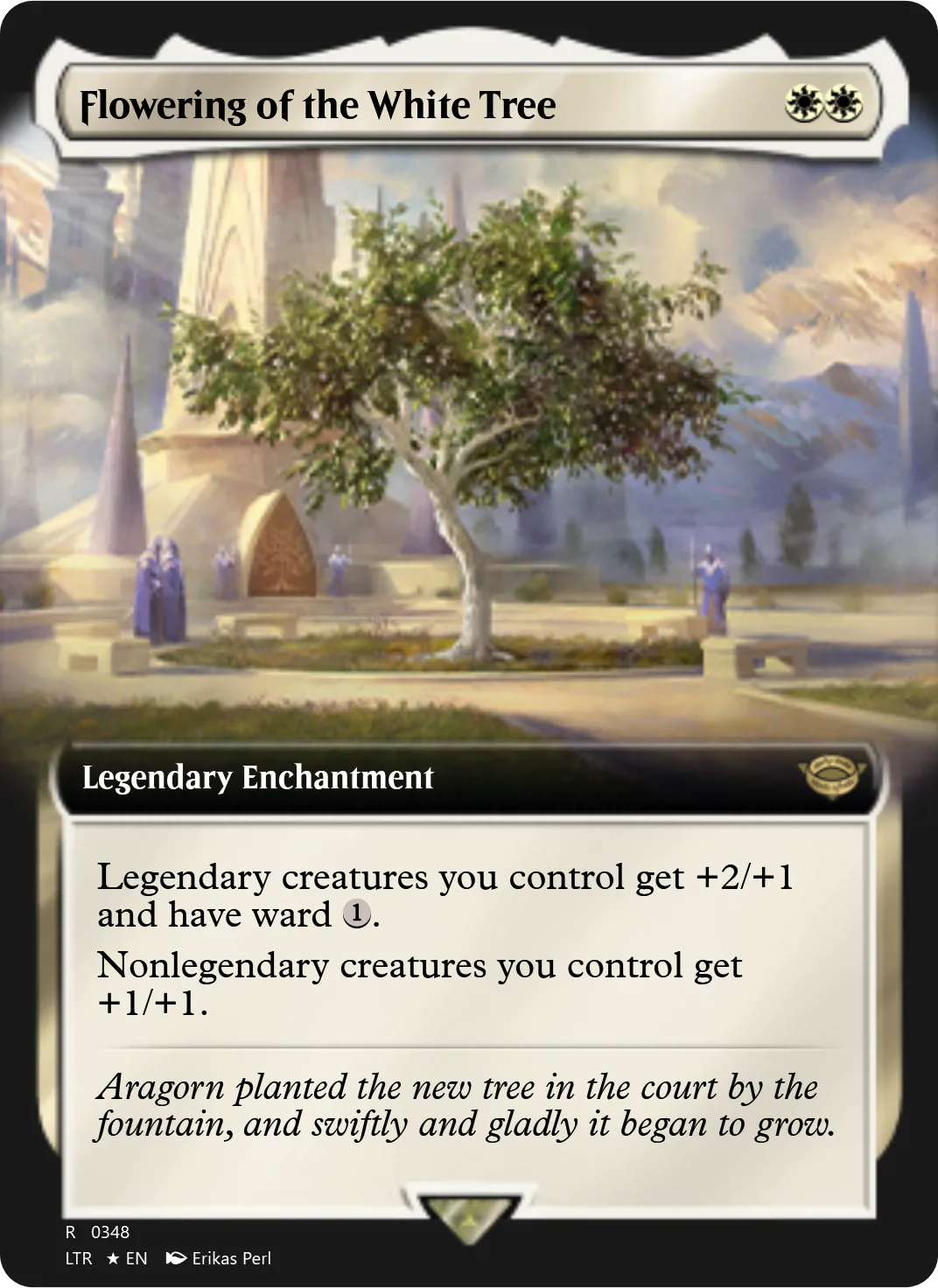 Flowering of the White Tree