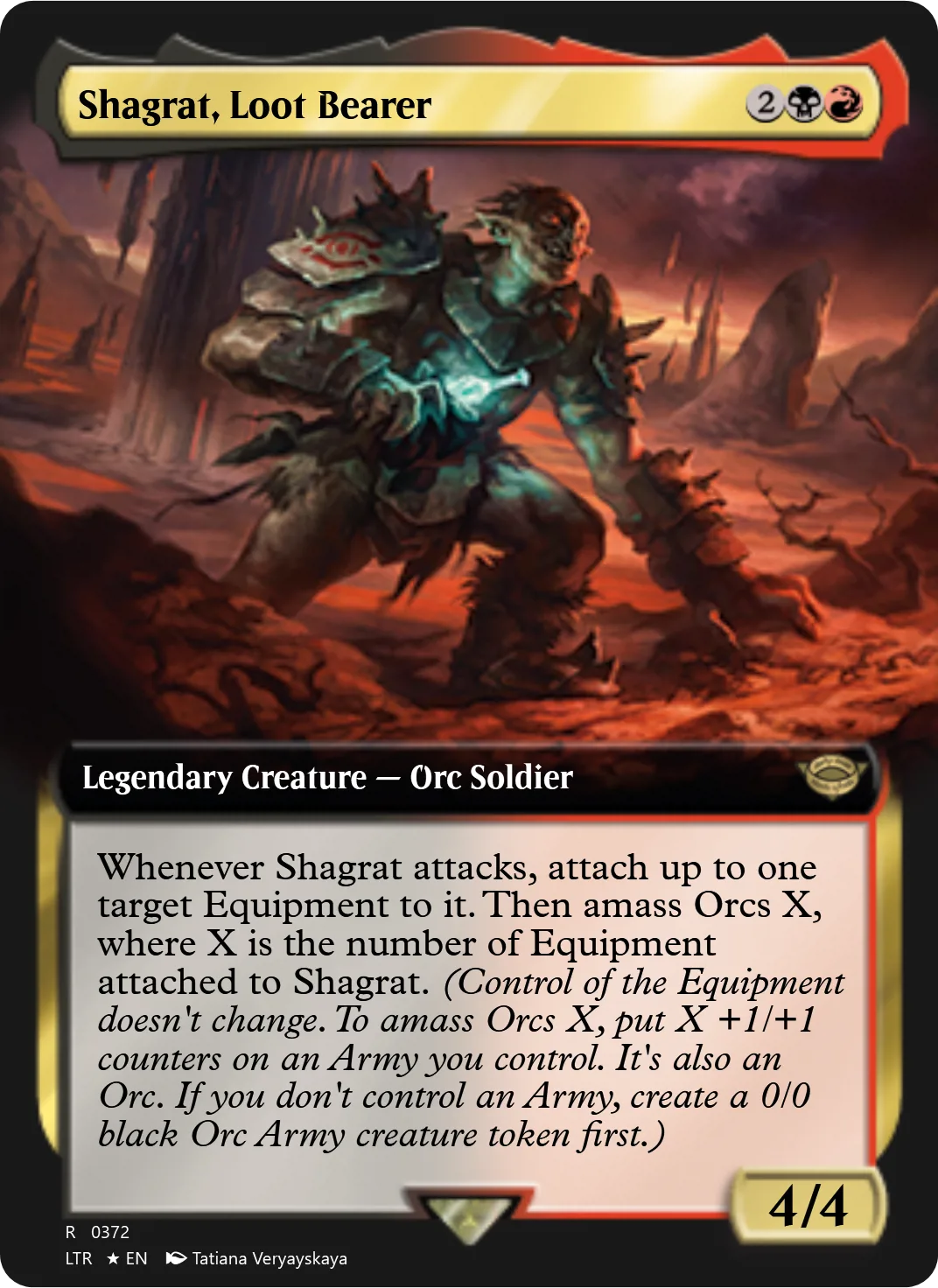 Shagrat, Loot Bearer