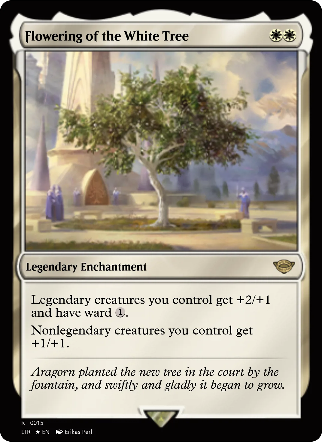 Flowering of the White Tree
